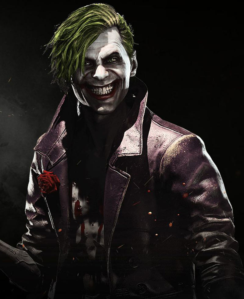 Joker Injustice 2 Leather Jacket Joker Injustice 2 Leather Jacket - Image 3