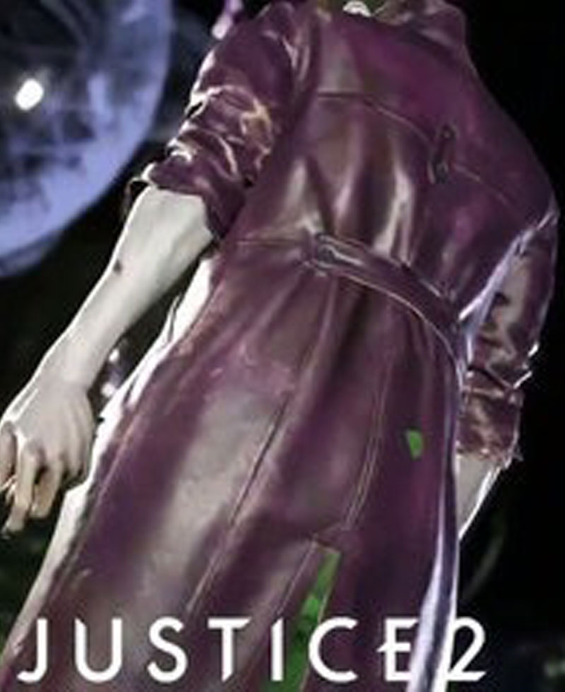 Joker Injustice 2 Leather Jacket Joker Injustice 2 Leather Jacket - Image 6