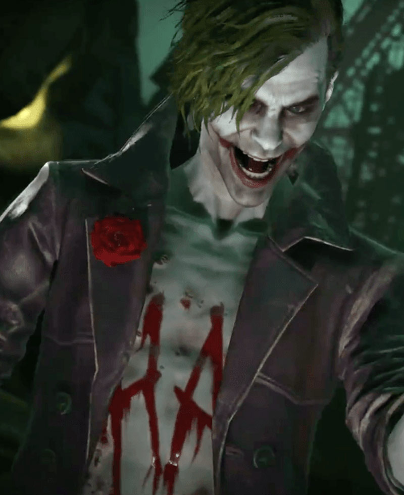 Joker Injustice 2 Leather Jacket Joker Injustice 2 Leather Jacket - Image 4