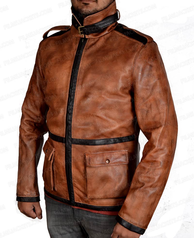 Injustice 2 Red Hood Leather Jacket Injustice 2 Red Hood Leather Jacket - Image 3