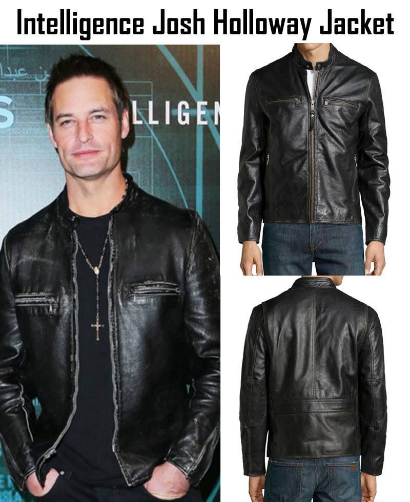 Intelligence TV Series Josh Holloway Leather Jacket Intelligence TV Series Josh Holloway Leather Jacket - Image 3