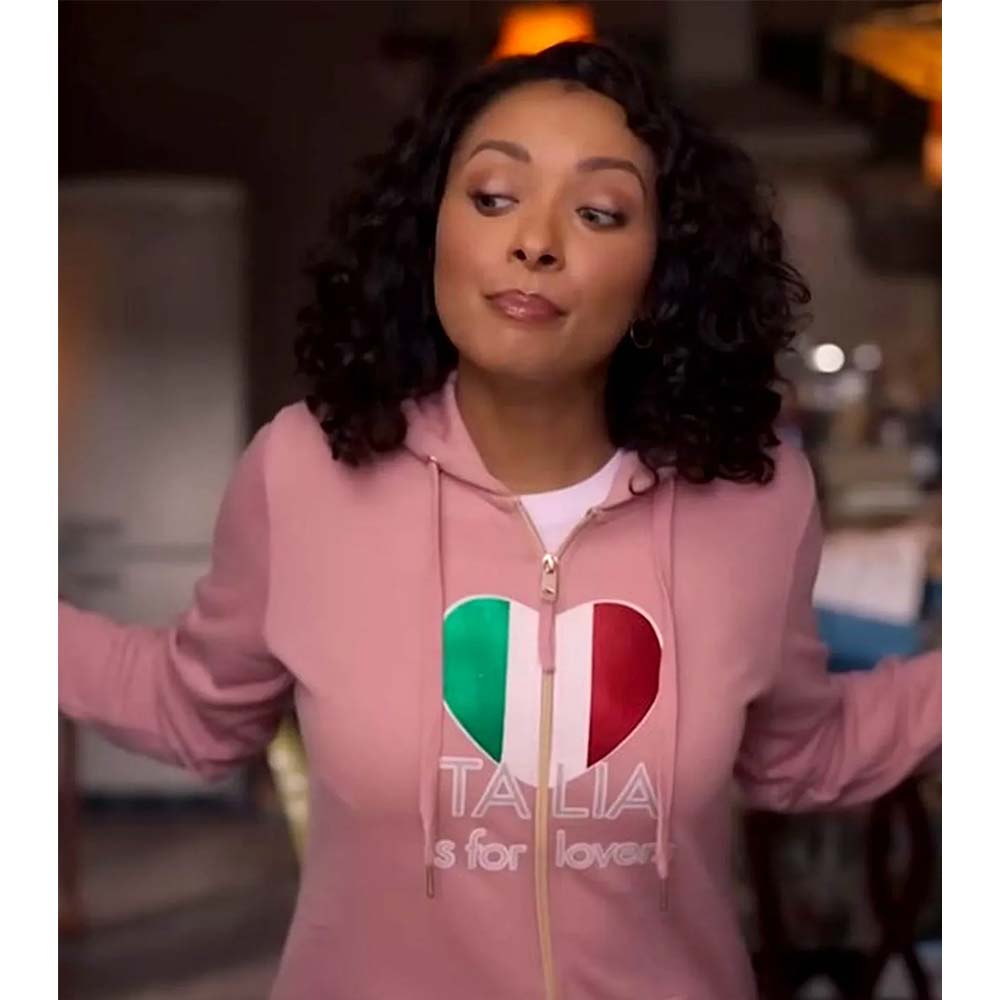 Italia is for Lovers Pink Hoodie Italia is for Lovers Pink Hoodie - Image 2