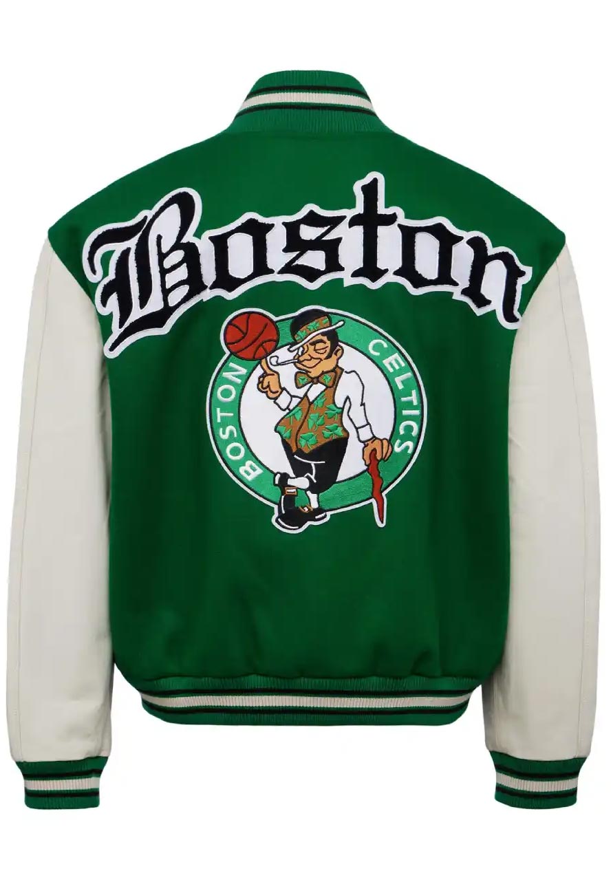 Jack Harlow Boston Celtics Jacket Jack Harlow Boston Celtics Jacket - Image 2