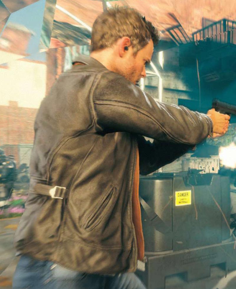 Shawn Ashmore Quantum Break Leather Jacket Shawn Ashmore Quantum Break Leather Jacket - Image 6