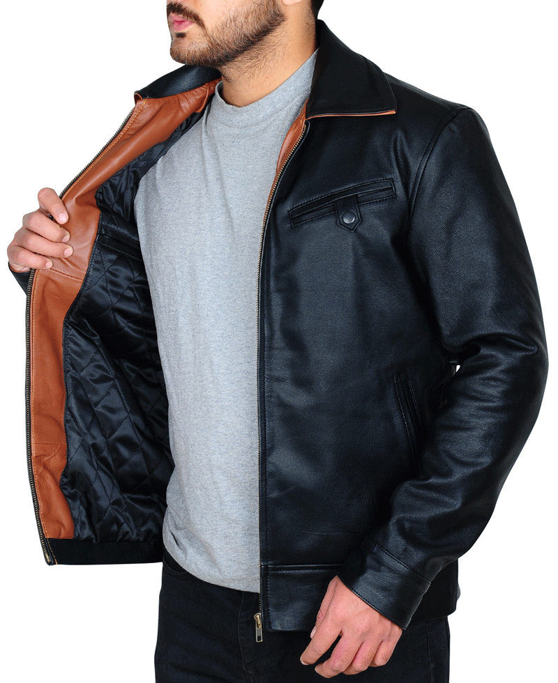 Shawn Ashmore Quantum Break Leather Jacket Shawn Ashmore Quantum Break Leather Jacket - Image 3