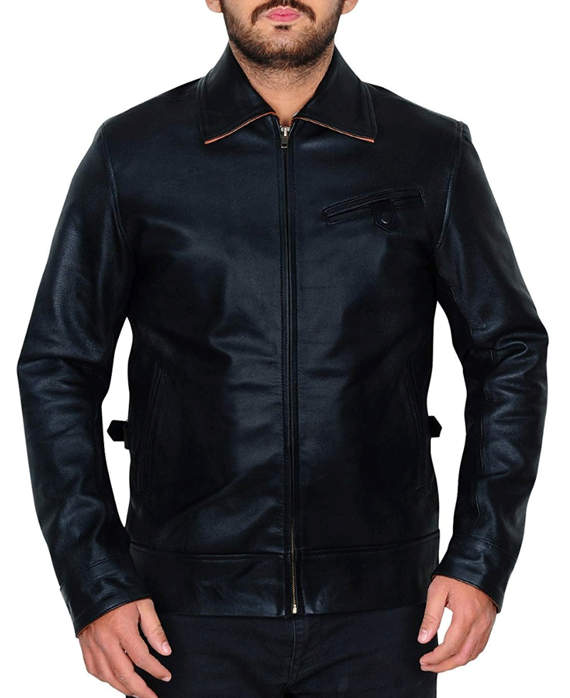 Shawn Ashmore Quantum Break Leather Jacket Shawn Ashmore Quantum Break Leather Jacket