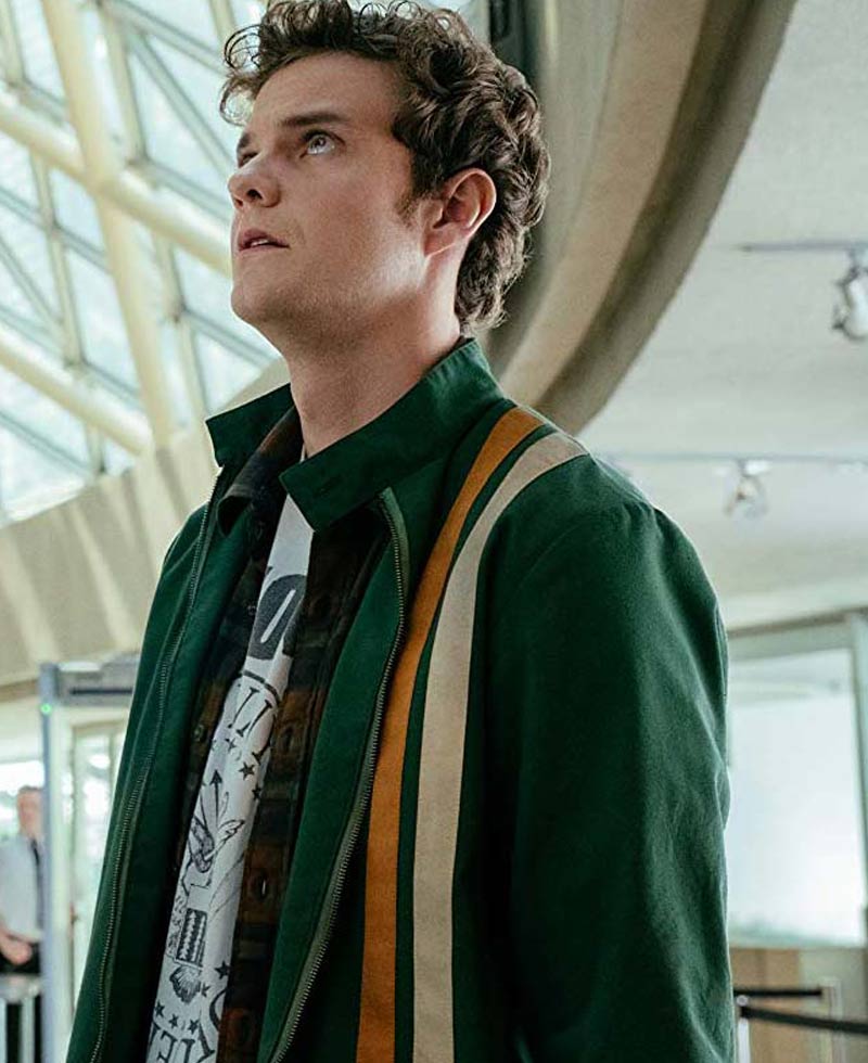 Jack Quaid The Boys Green Jacket Jack Quaid The Boys Green Jacket - Image 2