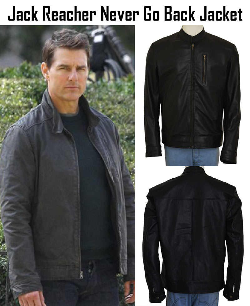 Jack Reacher Never Go Back Movie Leather Jacket Jack Reacher Never Go Back Movie Leather Jacket - Image 4