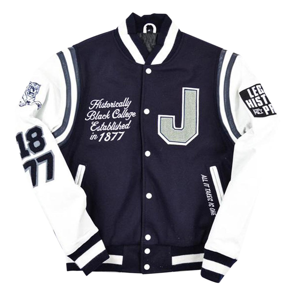 Jackson State University Motto Varsity Jacket Jackson State University Motto Varsity Jacket
