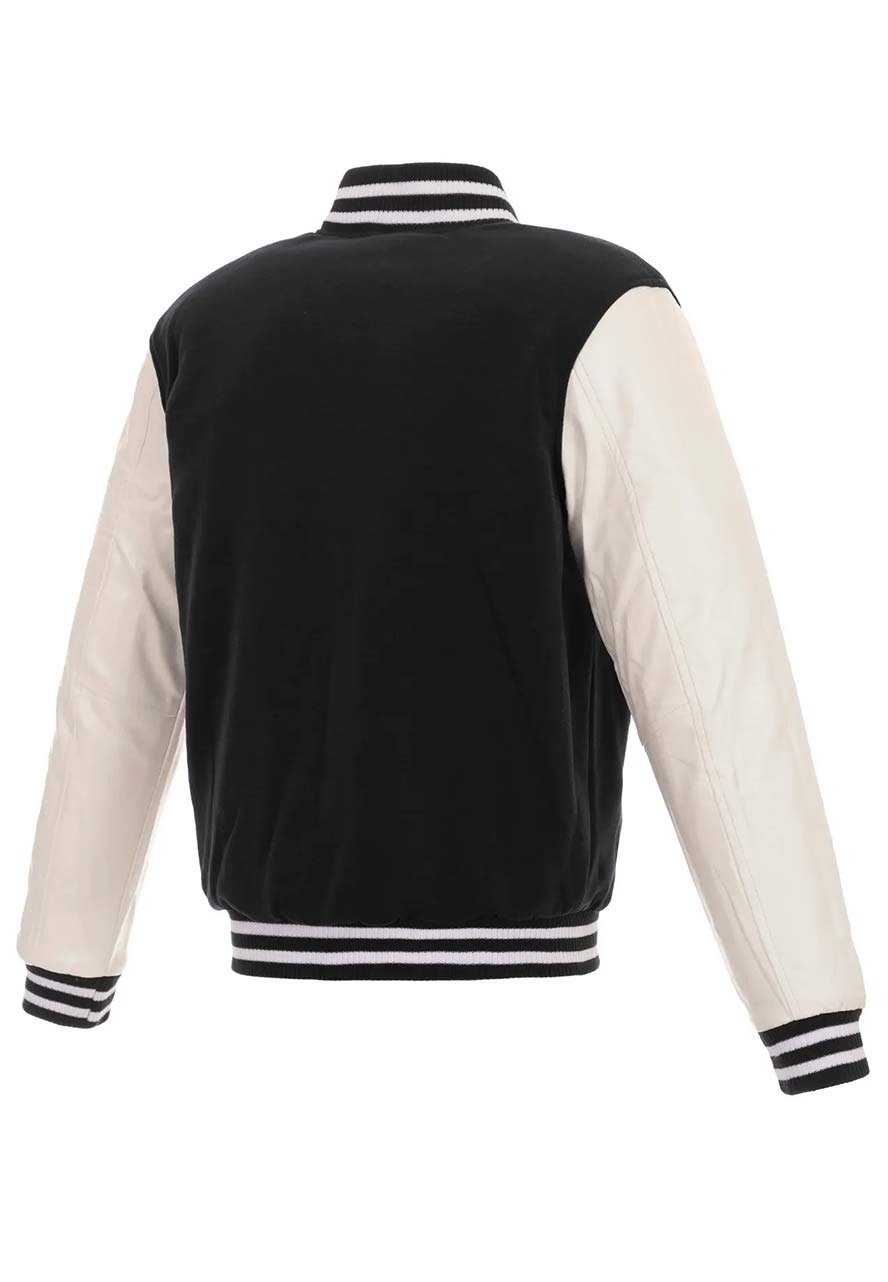 Jacksonville Jaguars Black Varsity Jacket Jacksonville Jaguars Black Varsity Jacket - Image 2