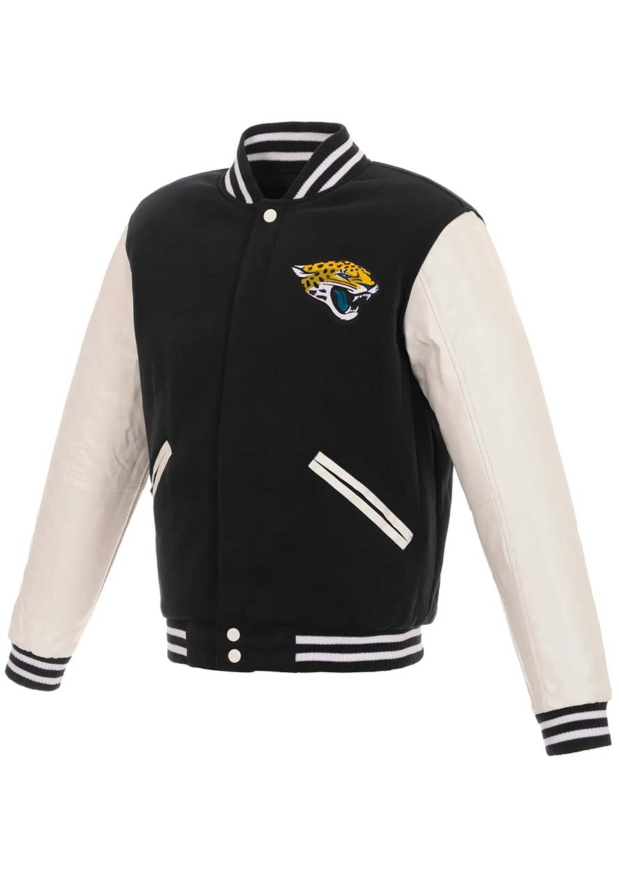 Jacksonville Jaguars Black Varsity Jacket Jacksonville Jaguars Black Varsity Jacket