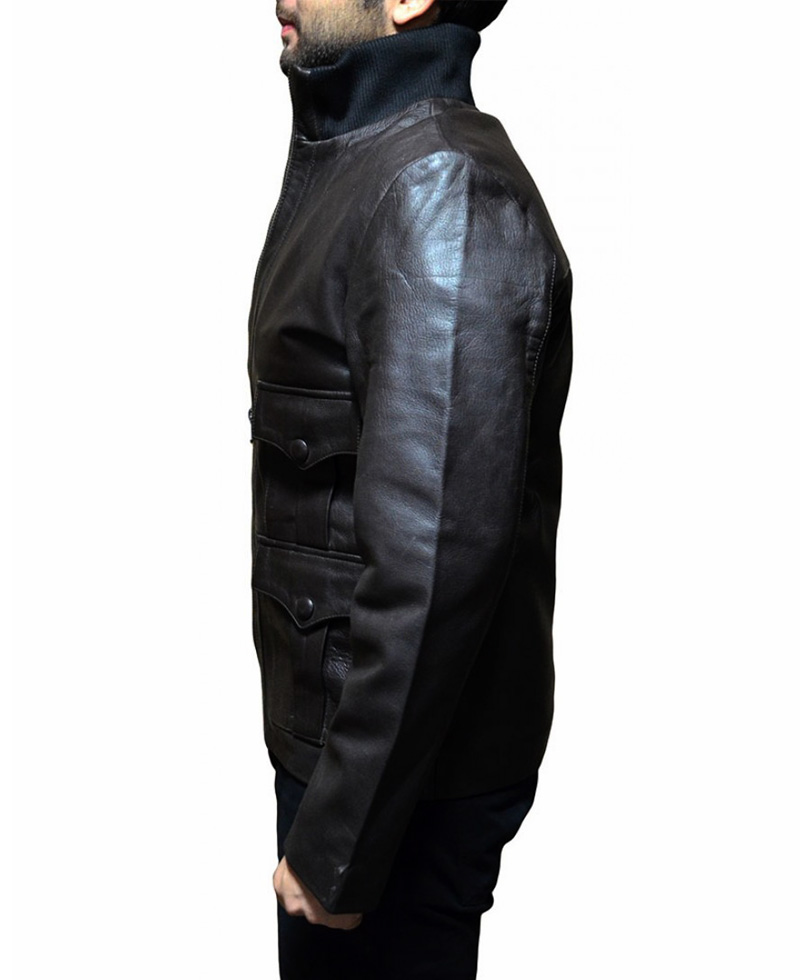 James Bond Casino Royale Leather Jacket James Bond Casino Royale Leather Jacket - Image 3