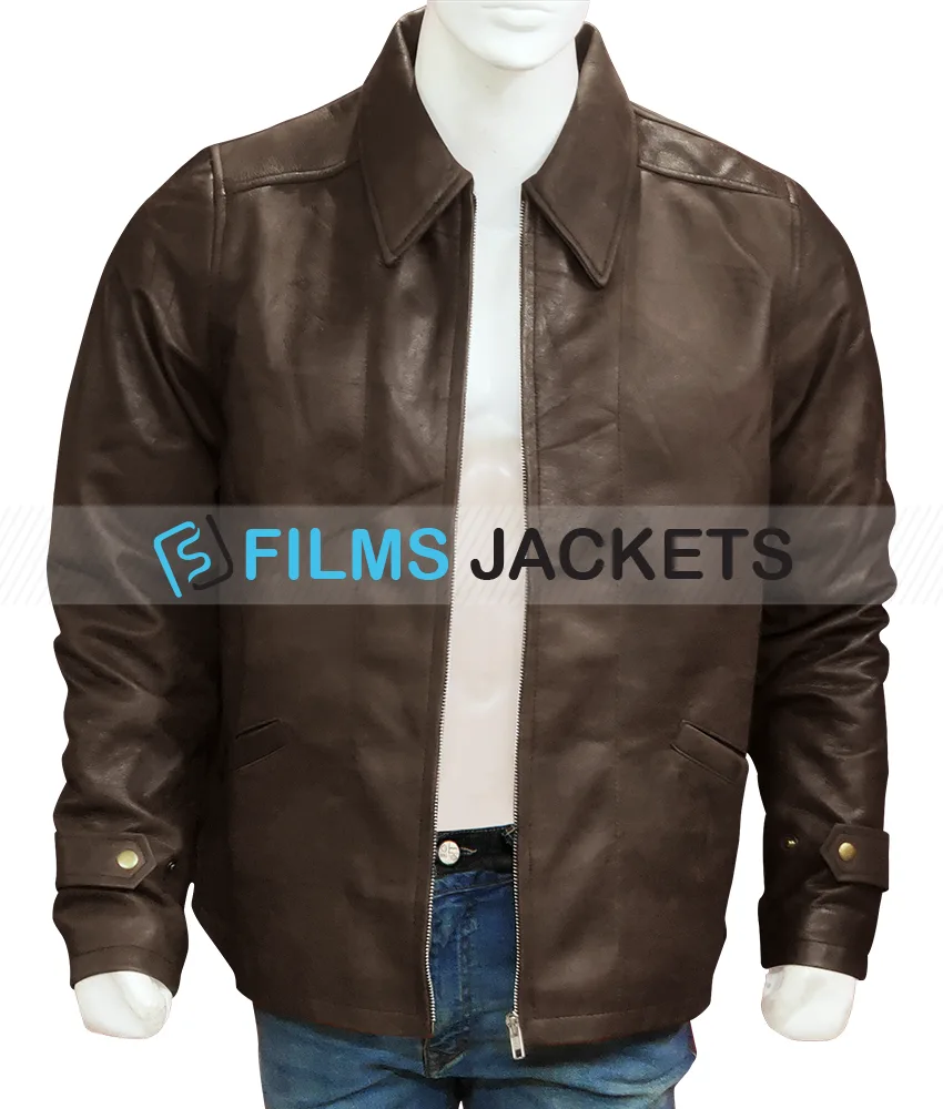 James Bond Skyfall Leather Jacket James Bond Skyfall Leather Jacket - Image 5