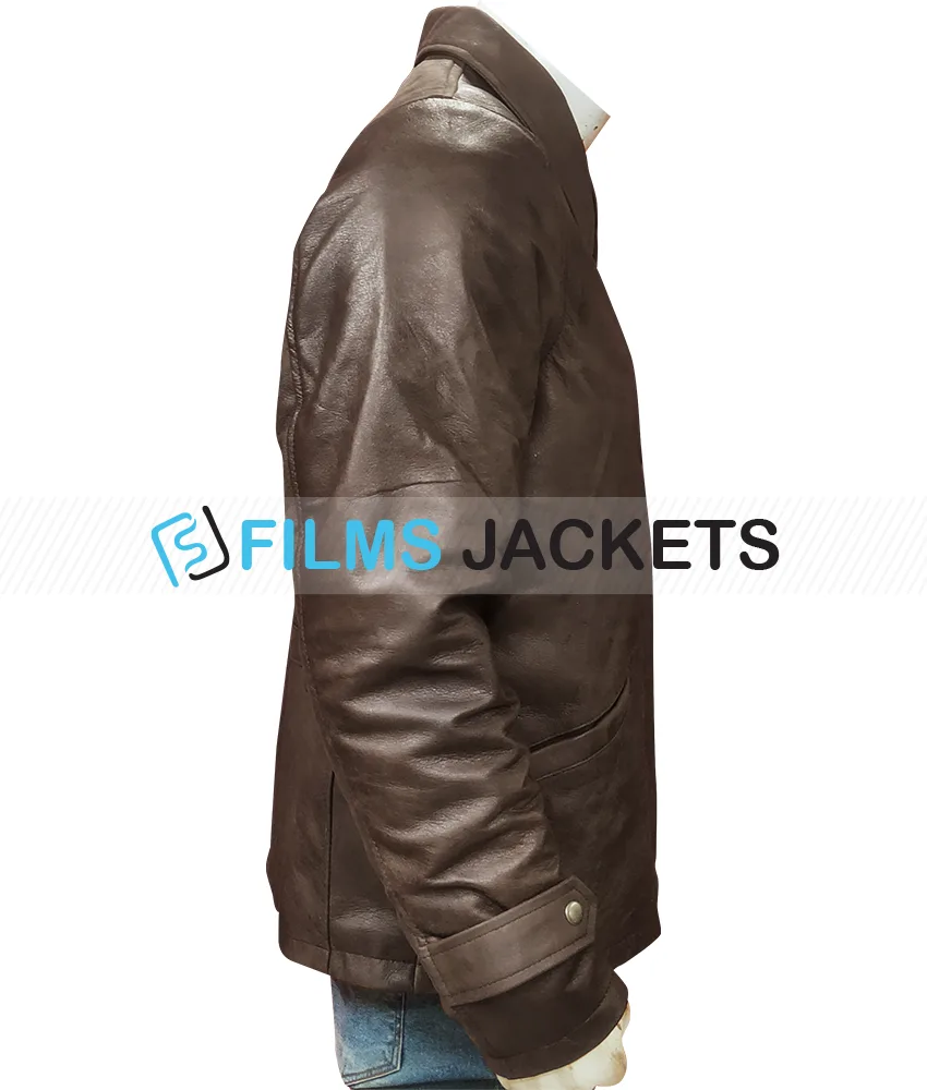 James Bond Skyfall Leather Jacket James Bond Skyfall Leather Jacket - Image 3