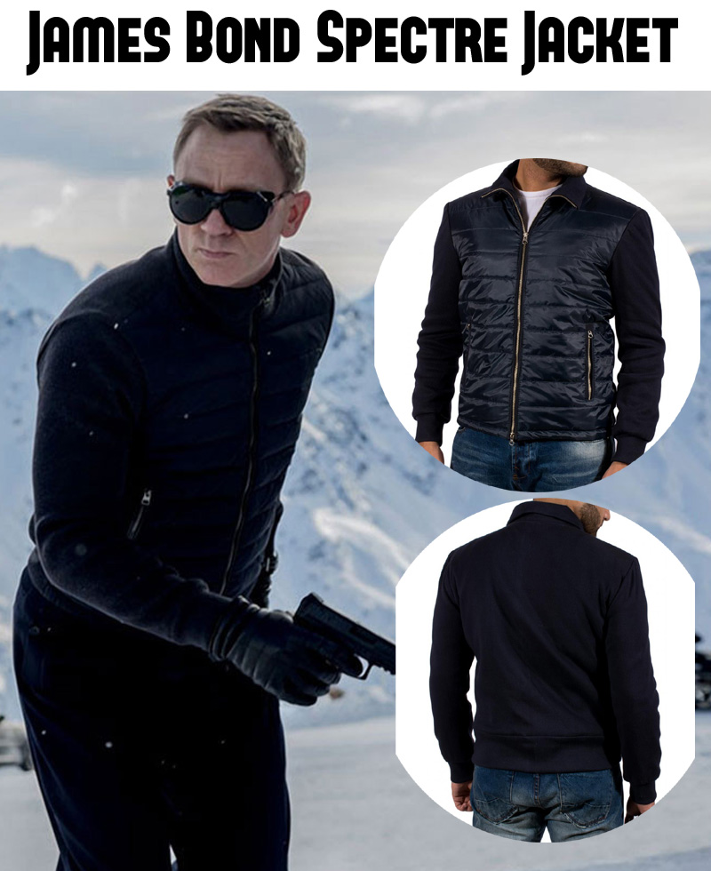 James Bond Spectre Daniel Craig Jacket James Bond Spectre Daniel Craig Jacket - Image 9
