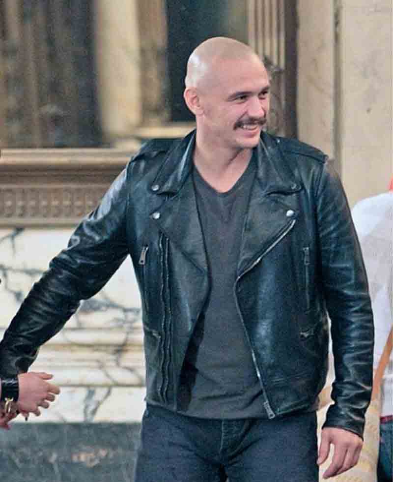 Zeroville James Franco Black Leather Jacket Zeroville James Franco Black Leather Jacket - Image 2