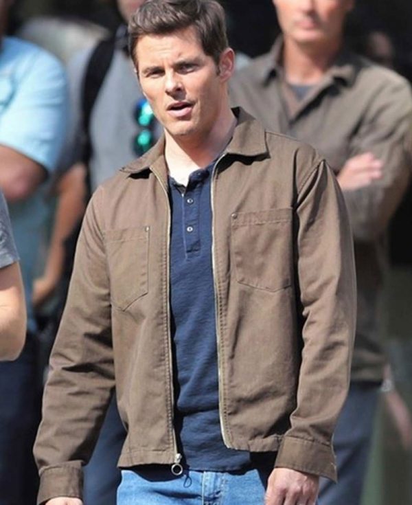 James Marsden Sonic The Hedgehog Brown Jacket
