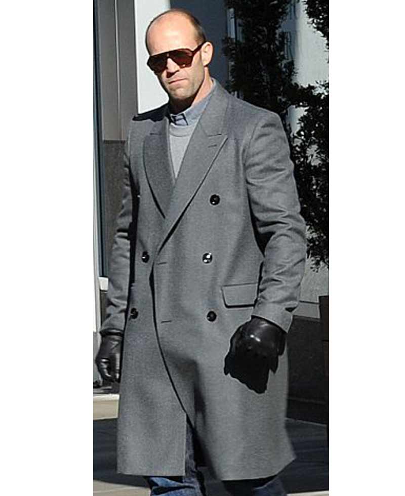 Jason Statham Double Breasted Coat Jason Statham Double Breasted Coat