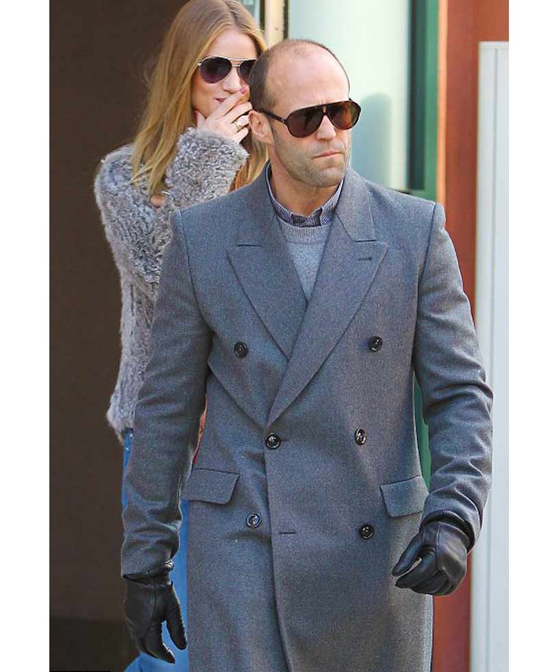 Jason Statham Double Breasted Coat Jason Statham Double Breasted Coat - Image 5