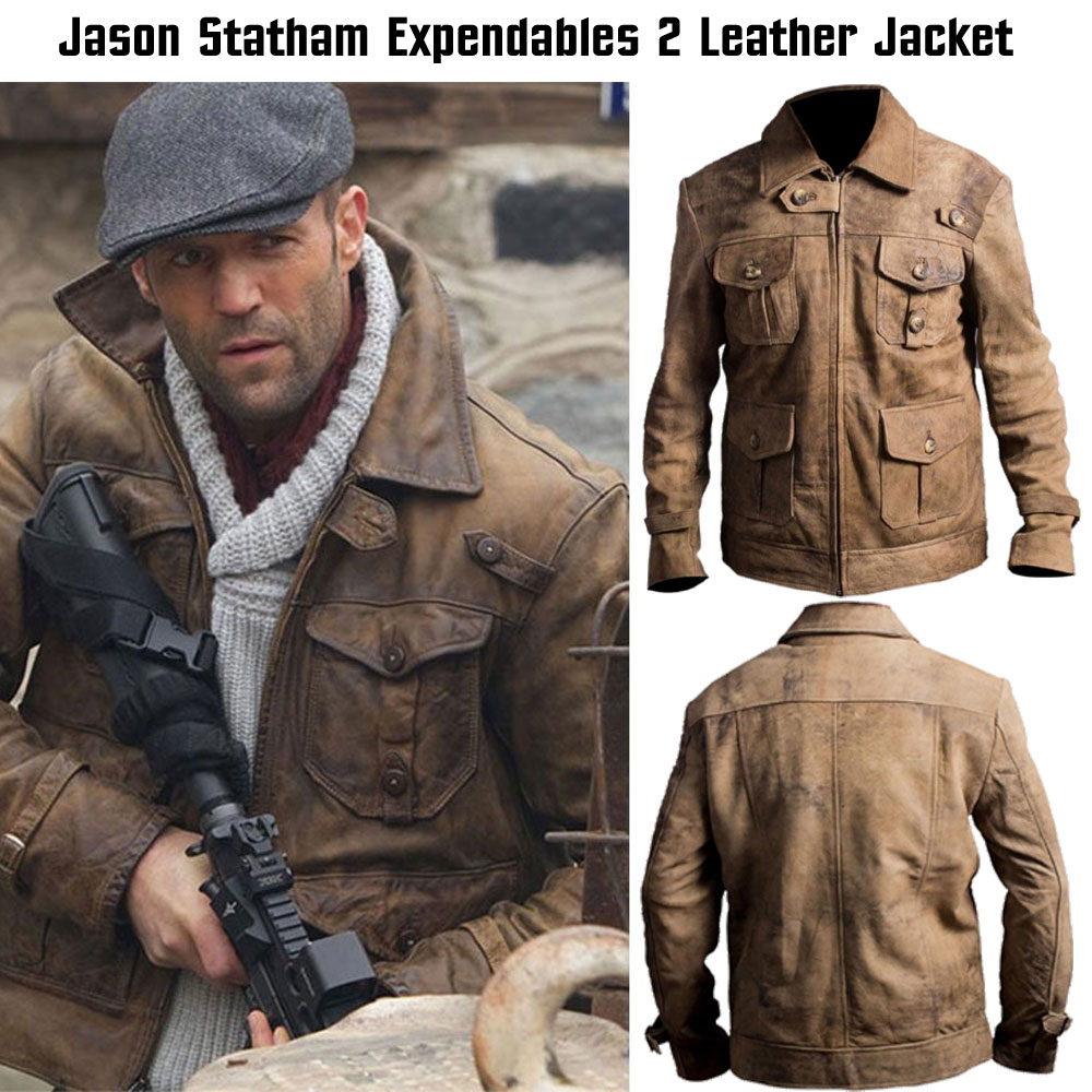 Jason Statham Expendables 2 Lee Christmas Jacket Jason Statham Expendables 2 Lee Christmas Jacket - Image 4