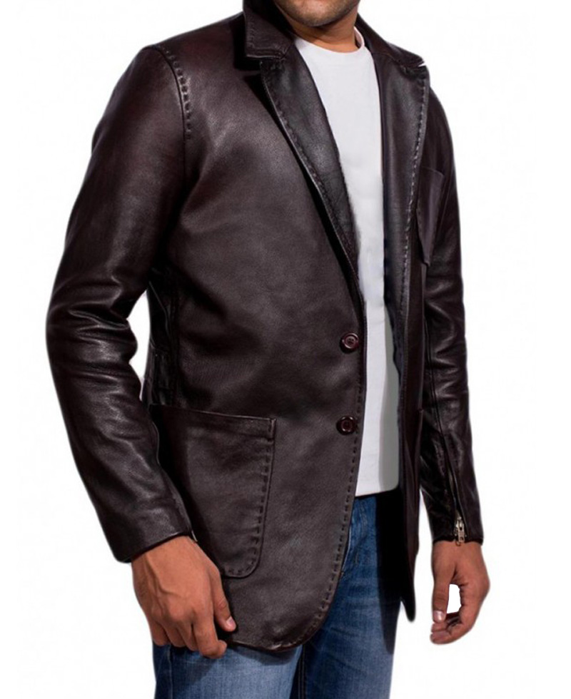 Jason Statham Furious 7 Leather Jacket Jason Statham Furious 7 Leather Jacket - Image 3