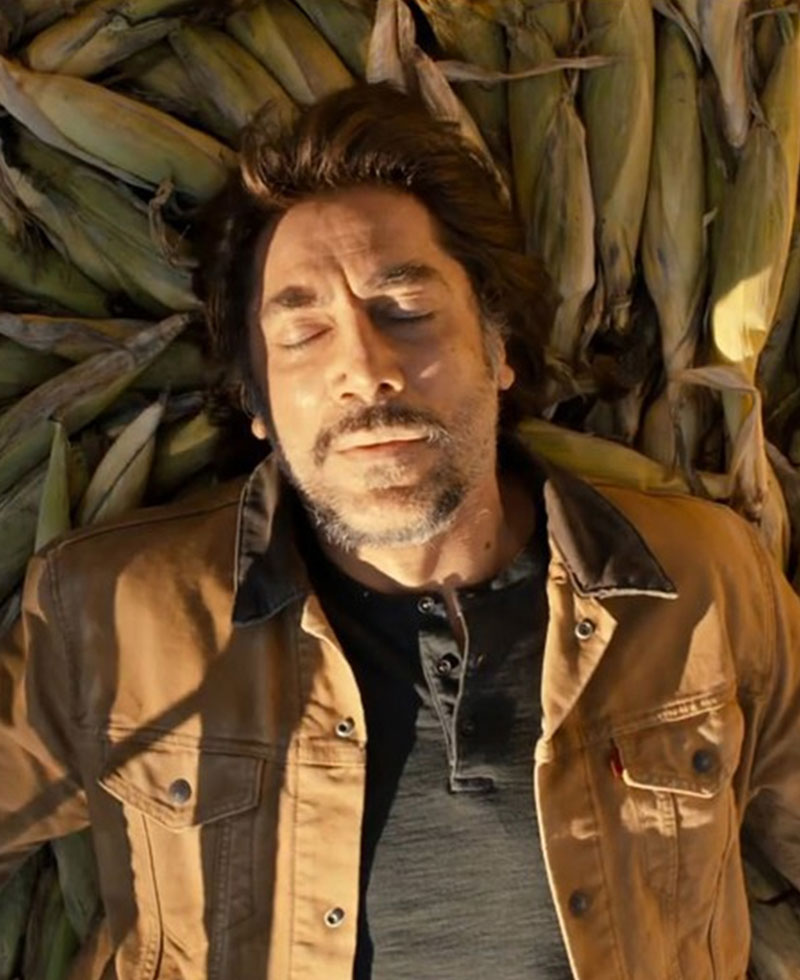 Javier Bardem The Roads Not Taken Denim Jacket Javier Bardem The Roads Not Taken Denim Jacket - Image 2
