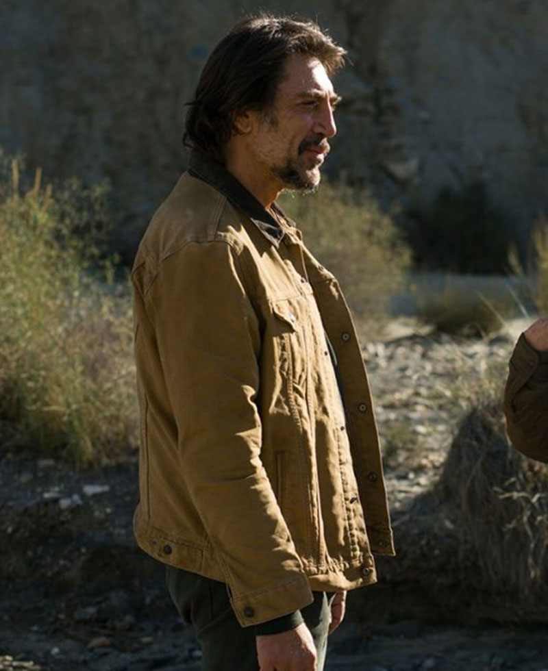 Javier Bardem The Roads Not Taken Denim Jacket Javier Bardem The Roads Not Taken Denim Jacket - Image 3