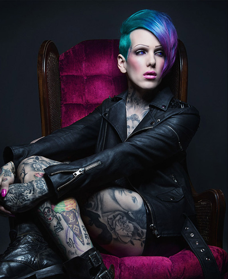 Jeffree Star Motorcycle Leather Jacket Jeffree Star Motorcycle Leather Jacket - Image 3