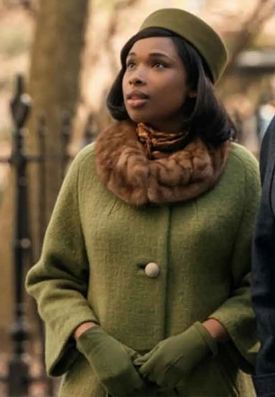 Jennifer Hudson Respect Green Coat Jennifer Hudson Respect Green Coat - Image 4