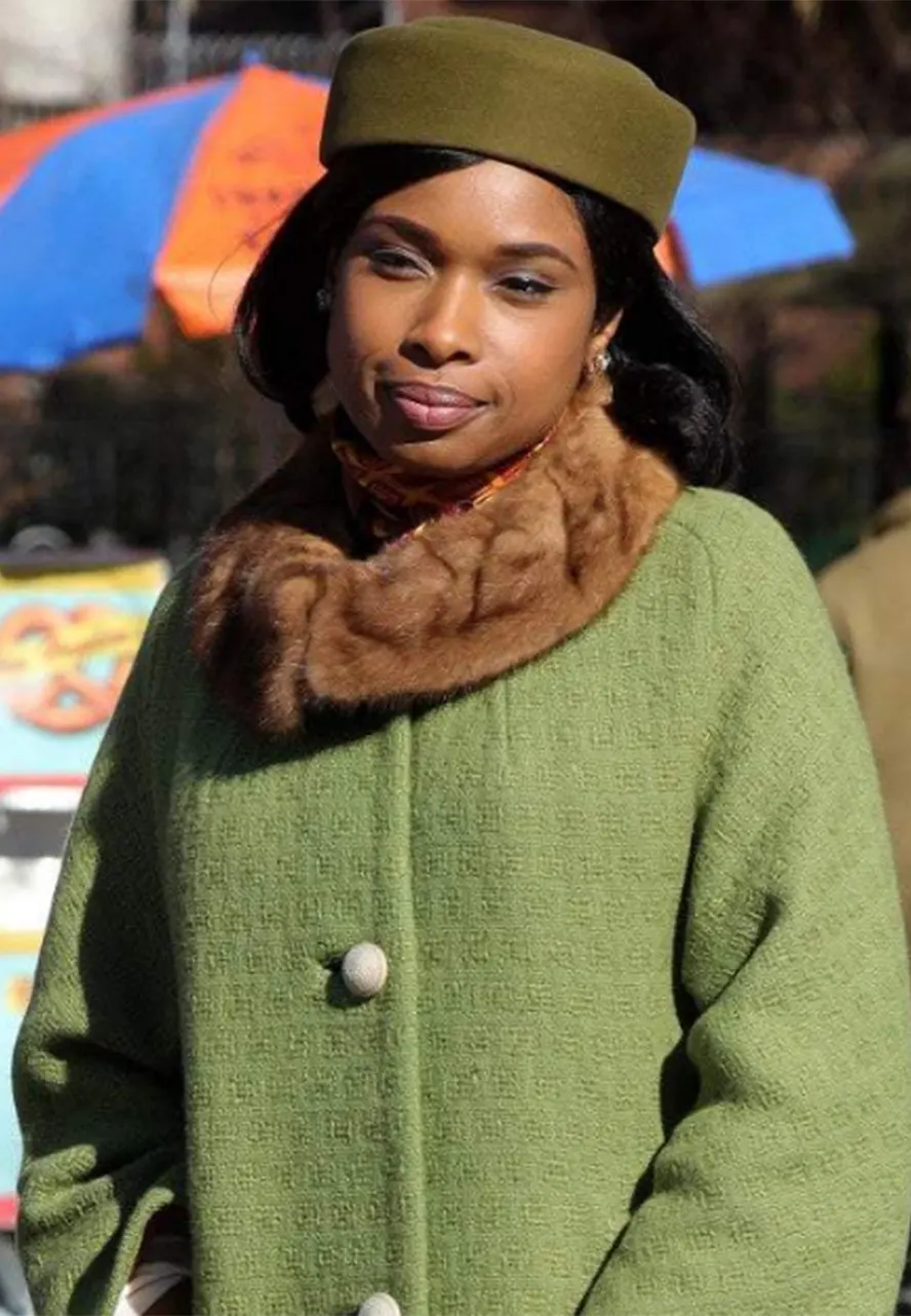 Jennifer Hudson Respect Green Coat Jennifer Hudson Respect Green Coat - Image 6