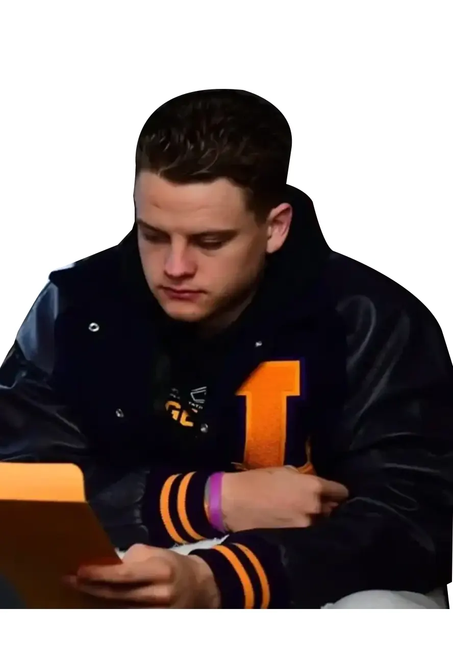 Joe Burrow Letterman Jacket Joe Burrow Letterman Jacket - Image 2