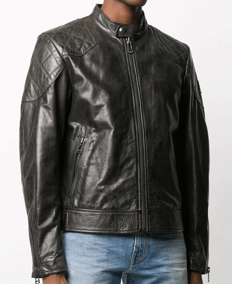 Joe Cole Gangs of London Leather Jacket Joe Cole Gangs of London Leather Jacket - Image 3