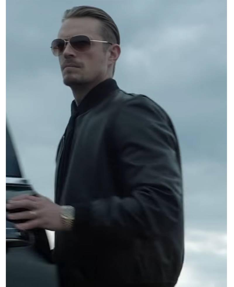 Joel Kinnaman The Informer Leather Jacket Joel Kinnaman The Informer Leather Jacket - Image 4