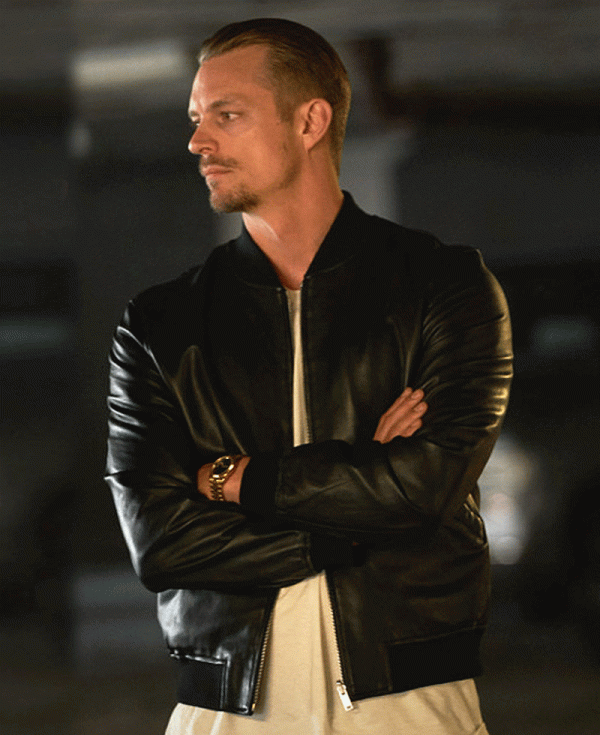 Joel Kinnaman The Informer Leather Jacket