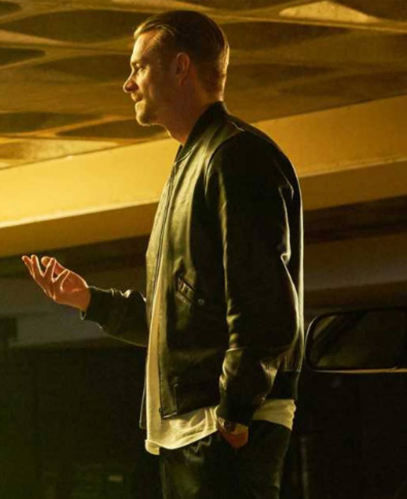Joel Kinnaman The Informer Leather Jacket Joel Kinnaman The Informer Leather Jacket - Image 3
