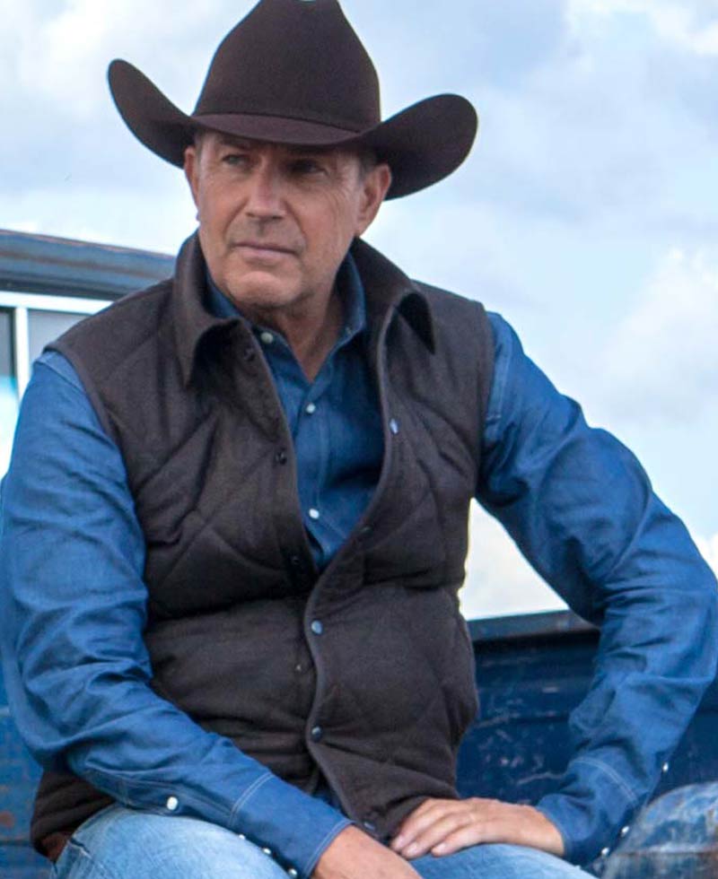 Yellowstone Kevin Costner Vest Yellowstone Kevin Costner Vest - Image 5