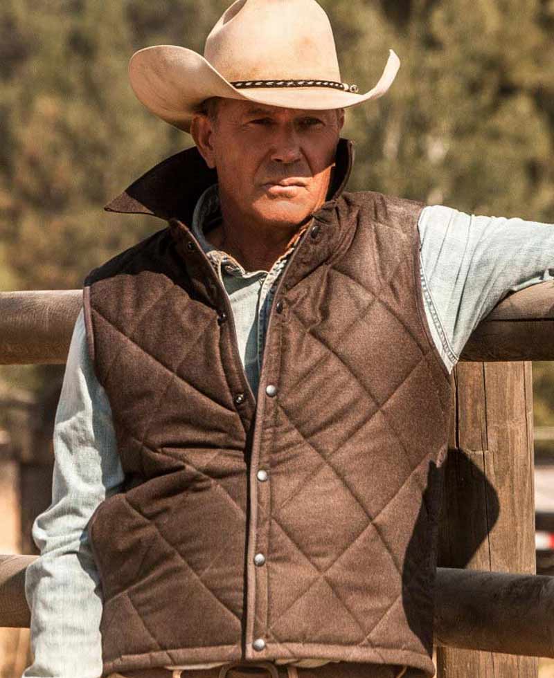 Yellowstone Kevin Costner Vest Yellowstone Kevin Costner Vest - Image 3