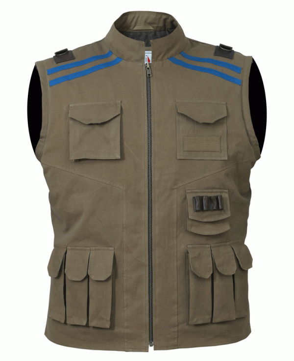 Johnny Cage Mortal Kombat 11 Green Vest