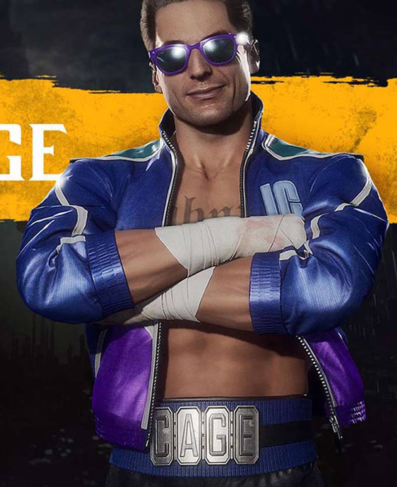 Johnny Cage Mortal Kombat 11 Leather Jacket