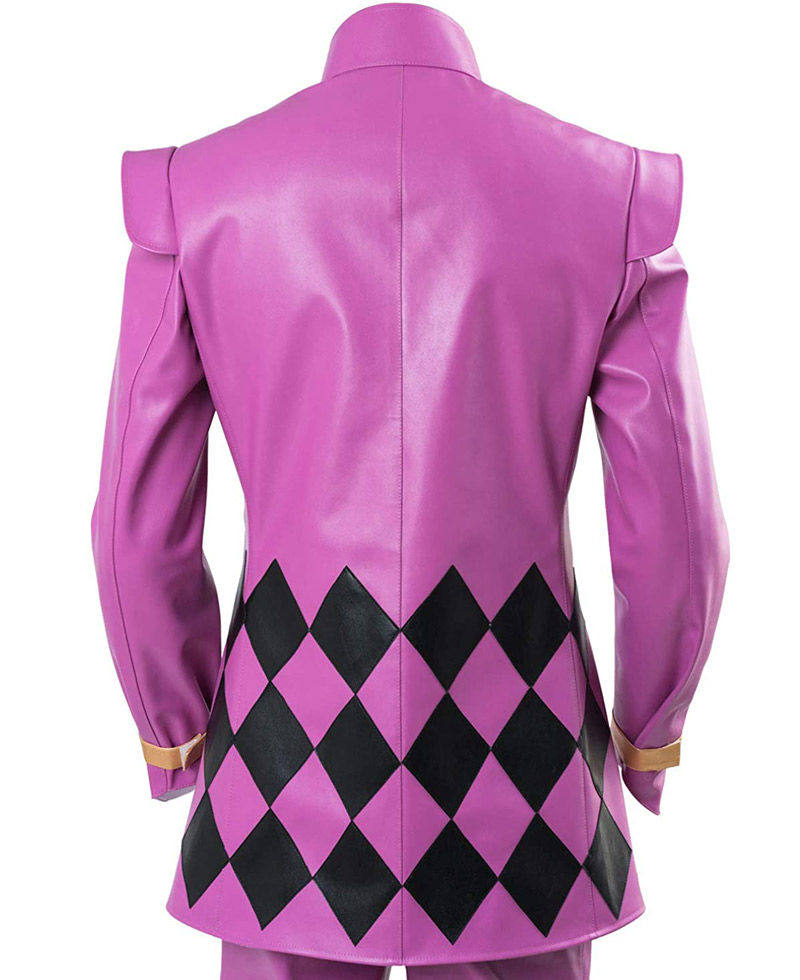 Jojo's Bizarre Giorno Pink Jacket Jojo's Bizarre Giorno Pink Jacket - Image 3