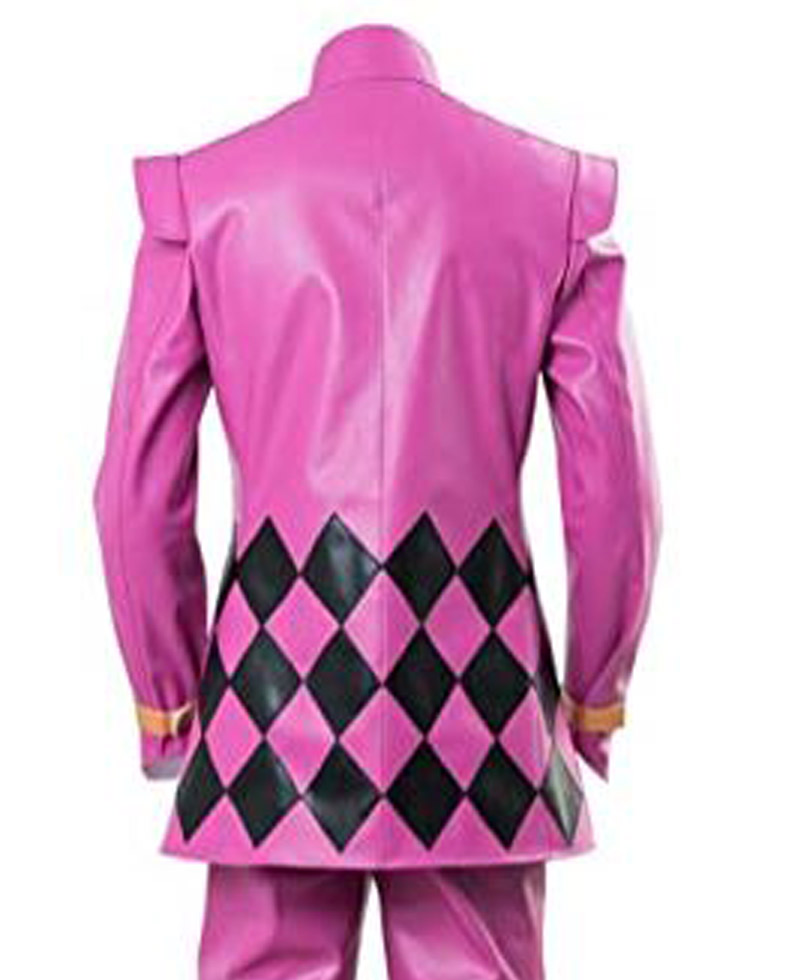 Jojo's Bizarre Giorno Pink Jacket Jojo's Bizarre Giorno Pink Jacket - Image 5