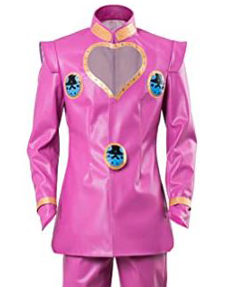 Jojo's Bizarre Giorno Pink Jacket Jojo's Bizarre Giorno Pink Jacket - Image 4