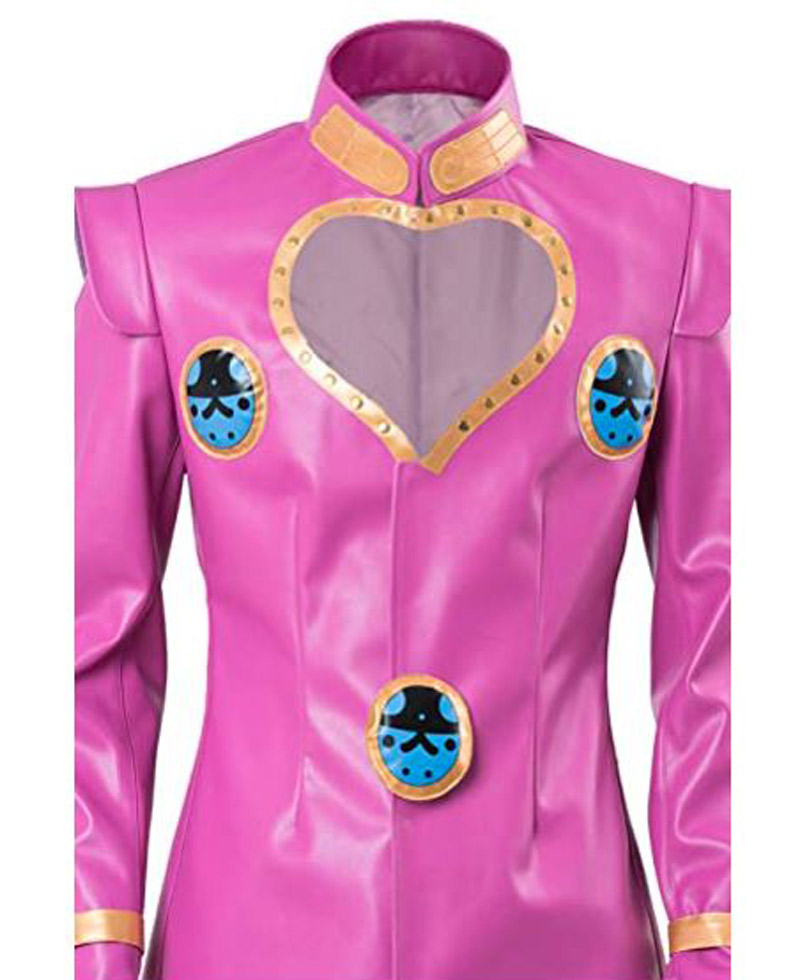 Jojo's Bizarre Giorno Pink Jacket Jojo's Bizarre Giorno Pink Jacket - Image 2