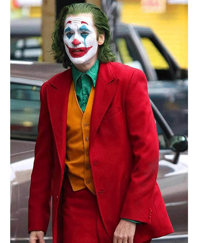 Joker Joaquin Phoenix Red Coat Joker Joaquin Phoenix Red Coat - Image 2