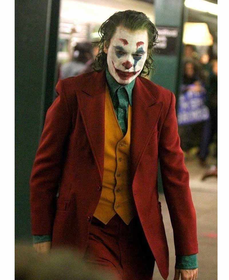 Joker Joaquin Phoenix Red Coat Joker Joaquin Phoenix Red Coat - Image 6