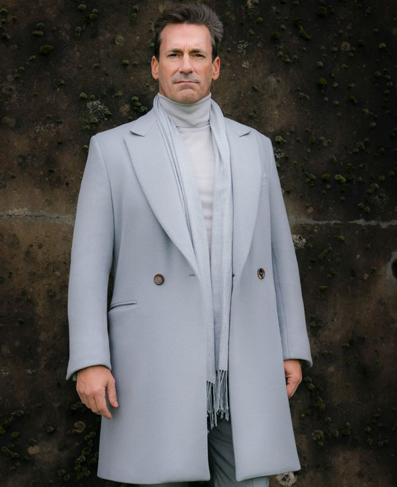 Jon Hamm Good Omens Grey Coat Jon Hamm Good Omens Grey Coat