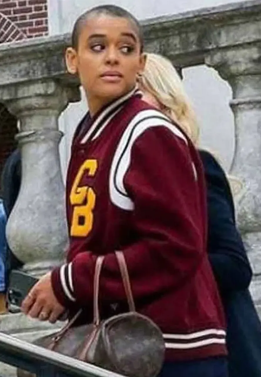 Jordan Alexander Gossip Girl Letterman Jacket Jordan Alexander Gossip Girl Letterman Jacket - Image 4