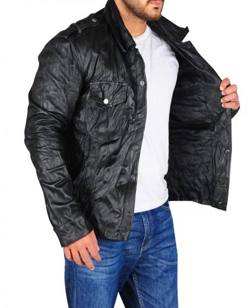 Joseph Morgan The Vampire Diaries Leather Jacket Joseph Morgan The Vampire Diaries Leather Jacket - Image 4
