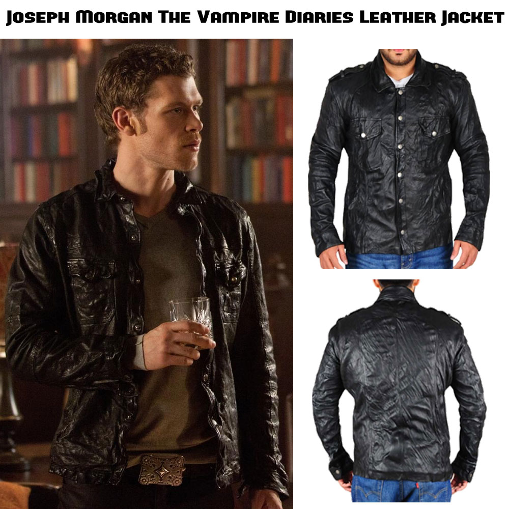Joseph Morgan The Vampire Diaries Leather Jacket Joseph Morgan The Vampire Diaries Leather Jacket - Image 6