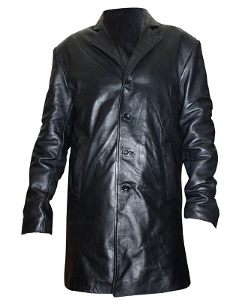 Joshua Jackson Fringe Peter Bishop Leather Coat Joshua Jackson Fringe Peter Bishop Leather Coat - Image 3